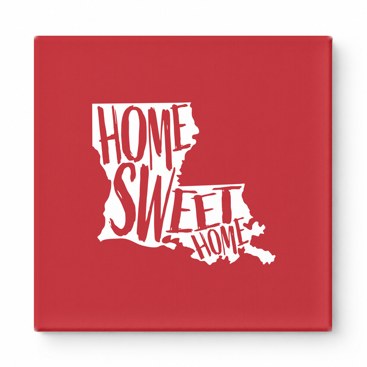 HOME SWEET HOME — Louisiana State Silhouette
