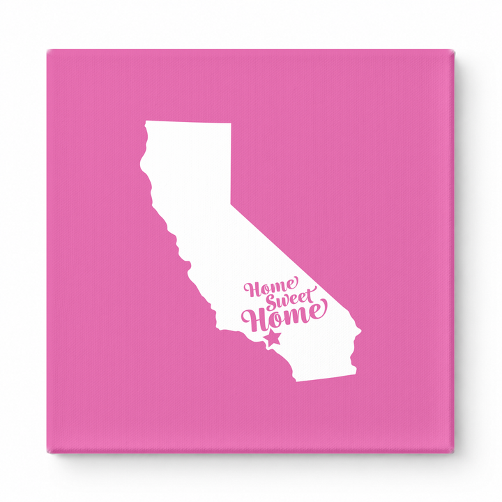 Home Sweet Los Angeles — California State Silhouette