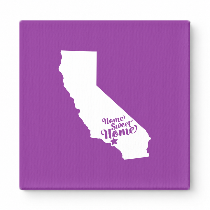 Home Sweet Los Angeles — California State Silhouette