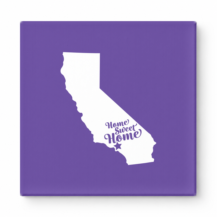 Home Sweet Los Angeles — California State Silhouette