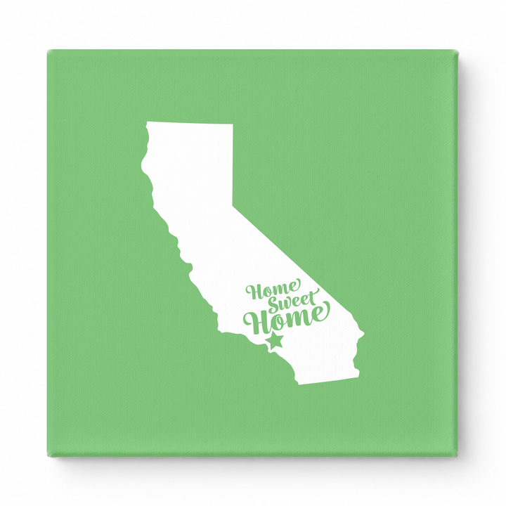 Home Sweet Los Angeles — California State Silhouette