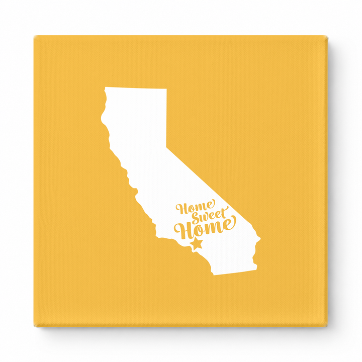 Home Sweet Los Angeles — California State Silhouette
