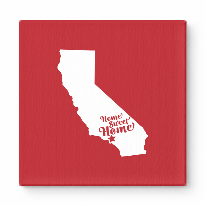 Home Sweet Los Angeles — California State Silhouette