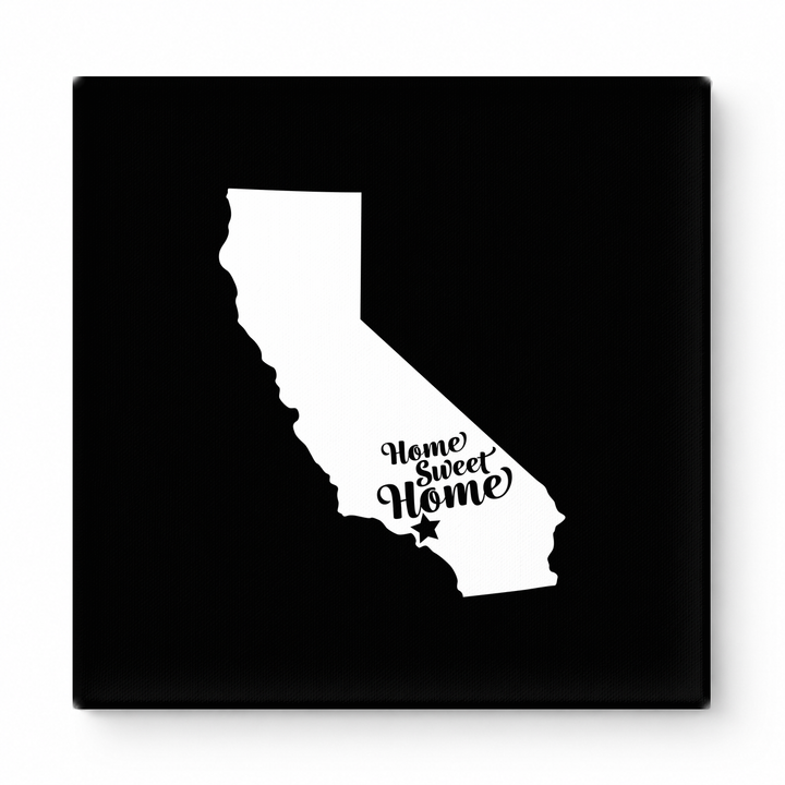 Home Sweet Los Angeles — California State Silhouette