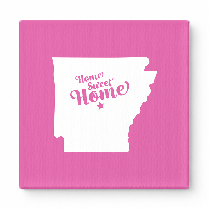 Home Sweet Little Rock — Arkansas State Silhouette