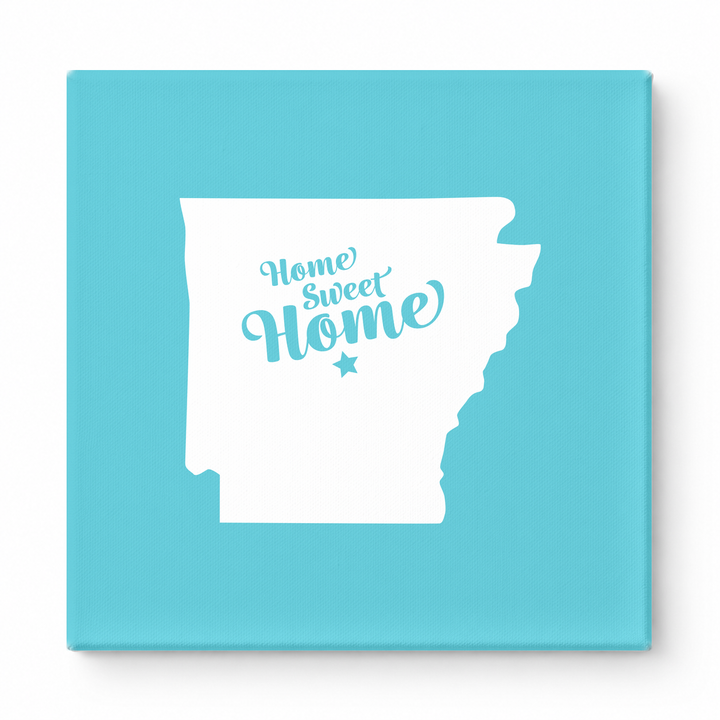 Home Sweet Little Rock — Arkansas State Silhouette