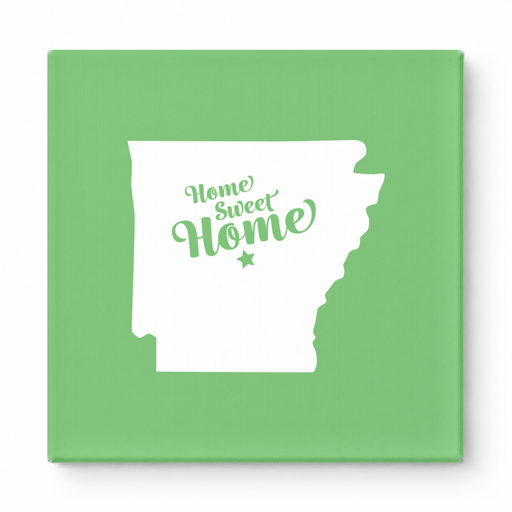 Home Sweet Little Rock — Arkansas State Silhouette
