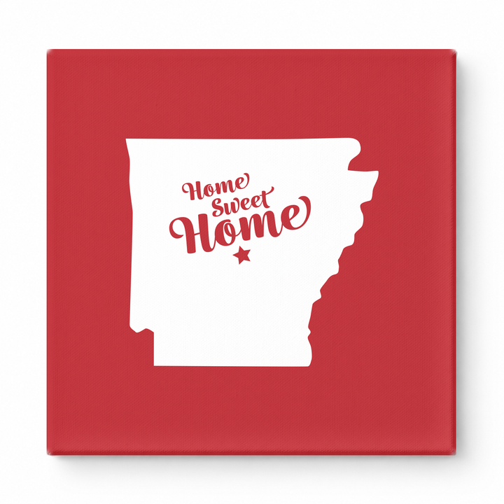 Home Sweet Little Rock — Arkansas State Silhouette