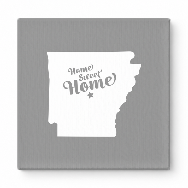 Home Sweet Little Rock — Arkansas State Silhouette
