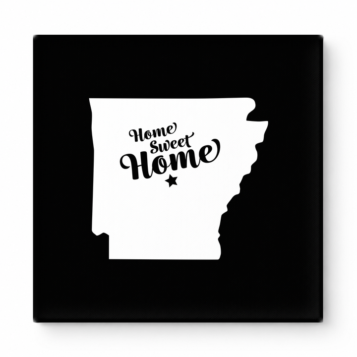 Home Sweet Little Rock — Arkansas State Silhouette