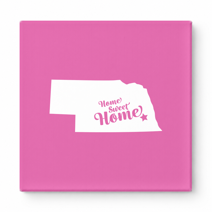 Home Sweet Lincoln — Nebraska State Silhouette