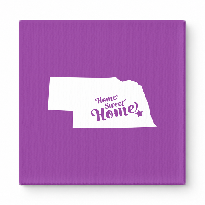 Home Sweet Lincoln — Nebraska State Silhouette
