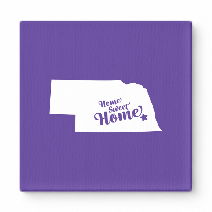 Home Sweet Lincoln — Nebraska State Silhouette