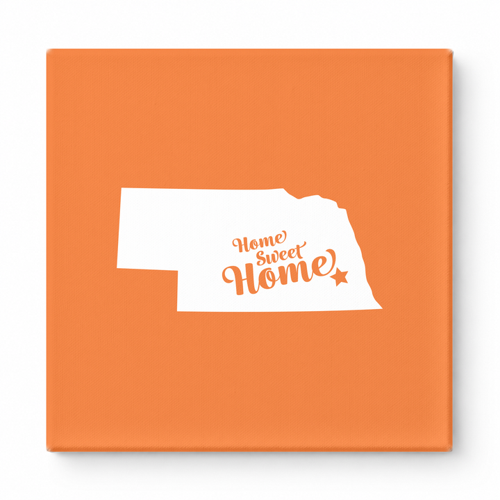 Home Sweet Lincoln — Nebraska State Silhouette