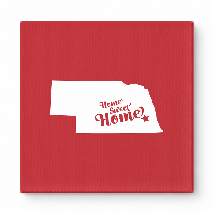 Home Sweet Lincoln — Nebraska State Silhouette