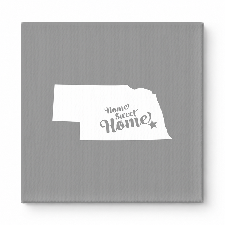 Home Sweet Lincoln — Nebraska State Silhouette