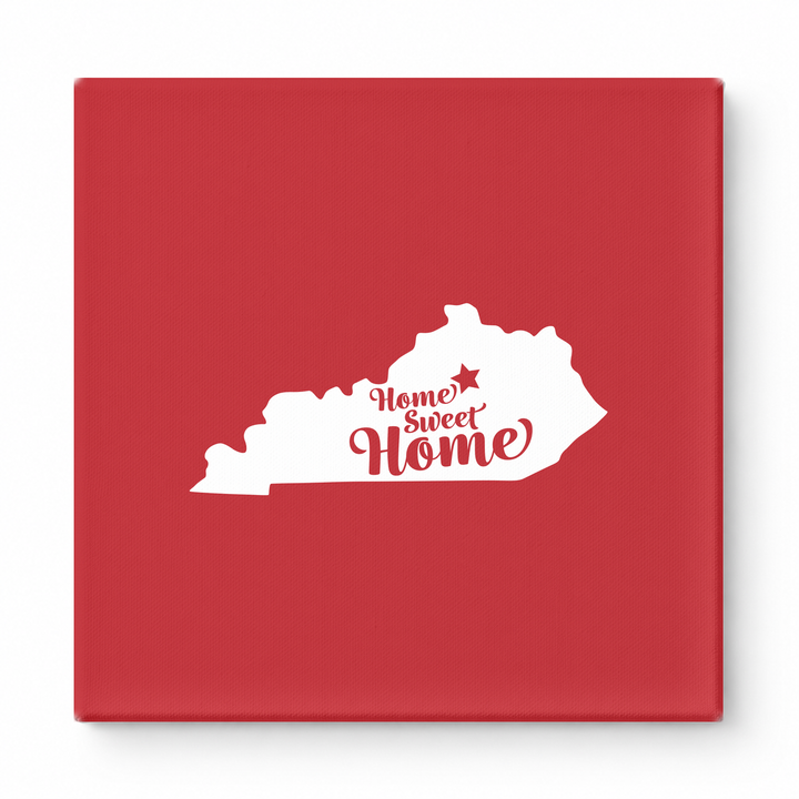 Home Sweet Home — Kentucky State Silhouette