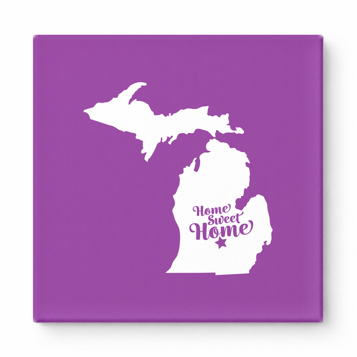 Home Sweet Home — Michigan State Silhouette