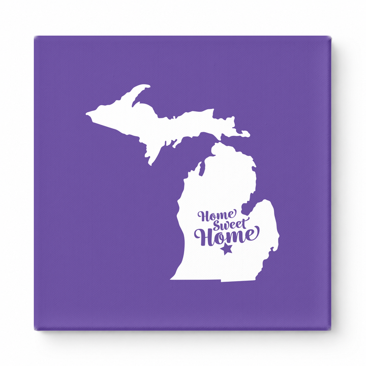 Home Sweet Home — Michigan State Silhouette
