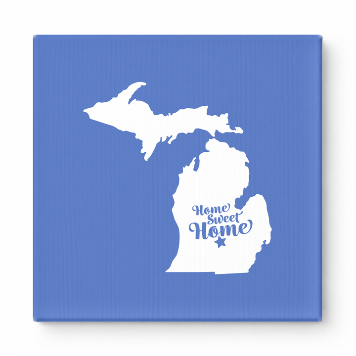 Home Sweet Home — Michigan State Silhouette