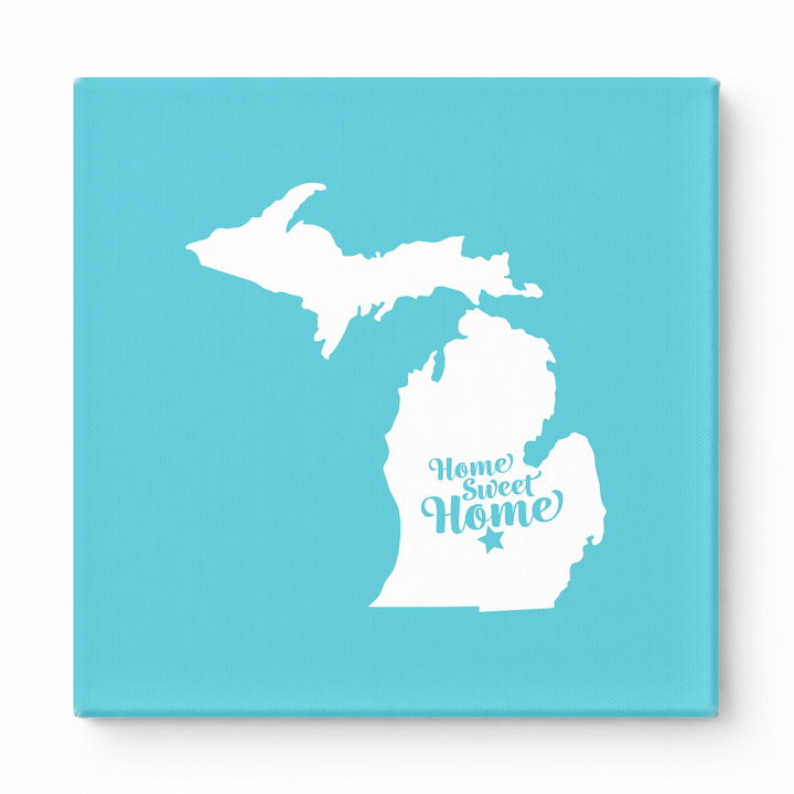 Home Sweet Home — Michigan State Silhouette