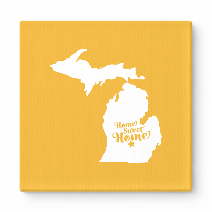 Home Sweet Home — Michigan State Silhouette