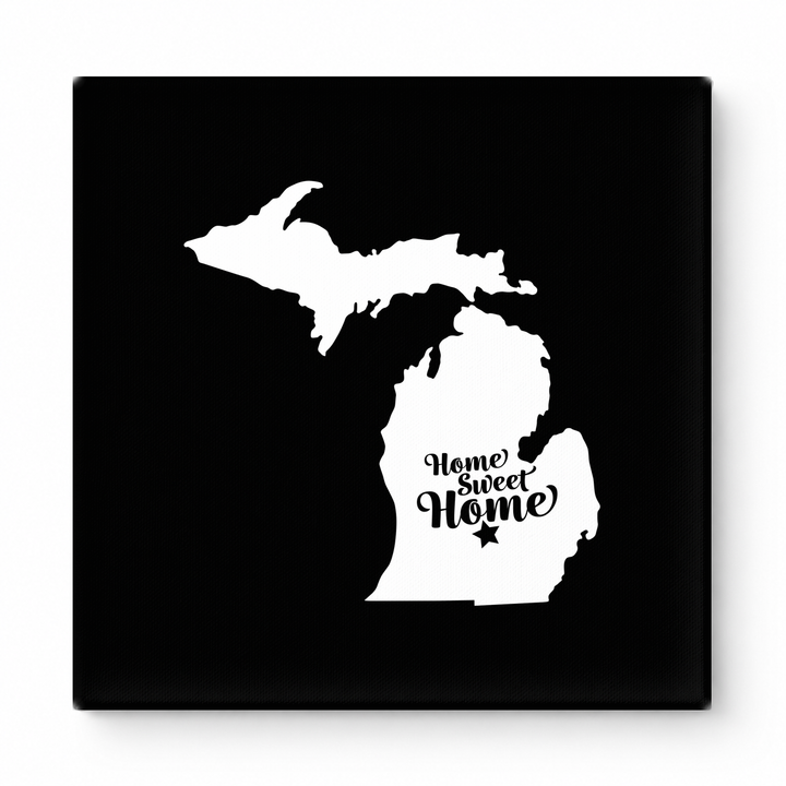 Home Sweet Home — Michigan State Silhouette