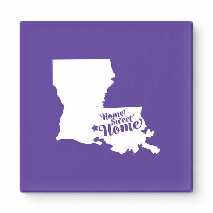 Home Sweet New Orleans — Louisiana State Silhouette