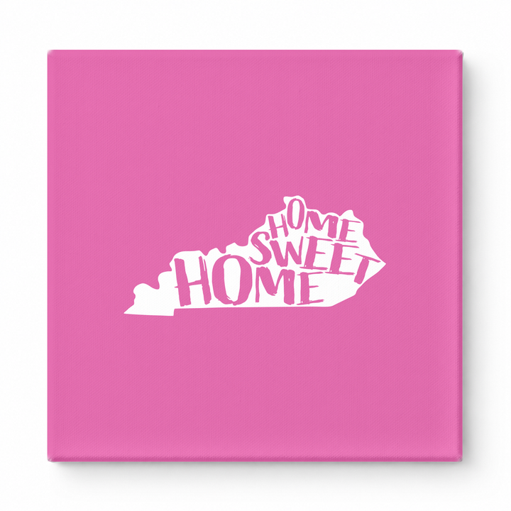 HOME SWEET HOME — Kentucky State Silhouette