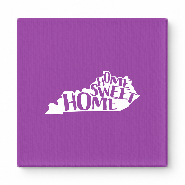 HOME SWEET HOME — Kentucky State Silhouette