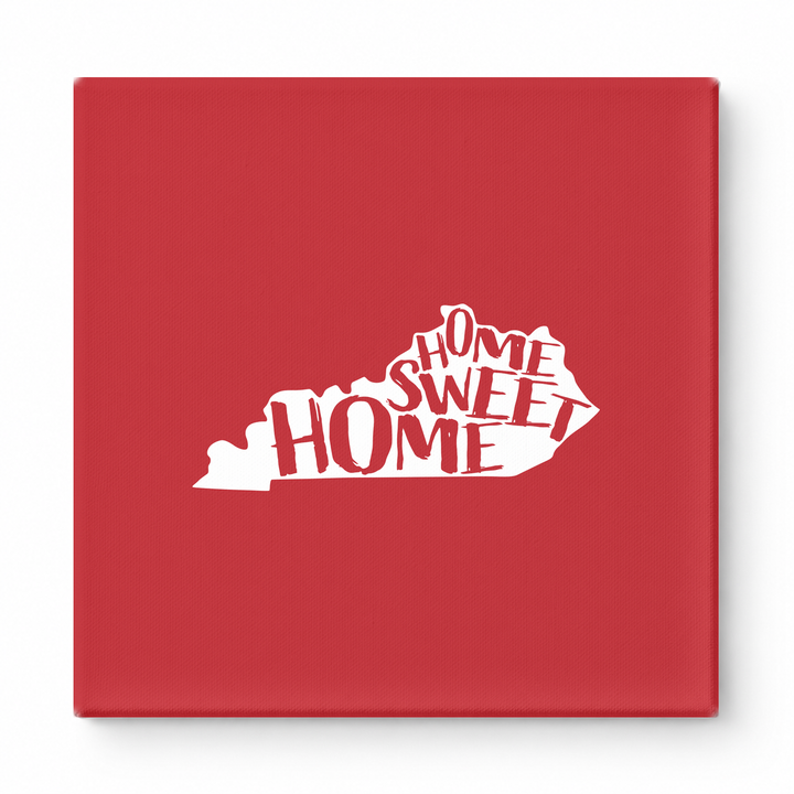 HOME SWEET HOME — Kentucky State Silhouette