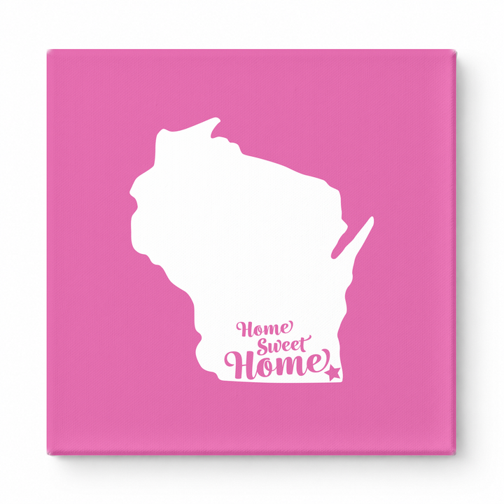 Home Sweet Milwaukee — Wisconsin State Silhouette