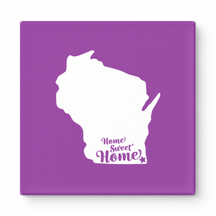 Home Sweet Milwaukee — Wisconsin State Silhouette