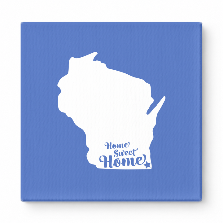 Home Sweet Milwaukee — Wisconsin State Silhouette