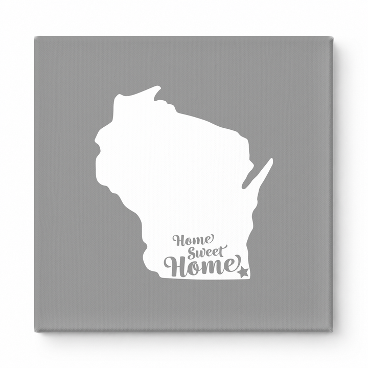 Home Sweet Madison — Wisconsin State Silhouette