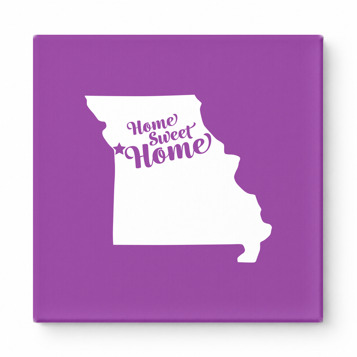 Home Sweet Kansas City — Missouri State Silhouette