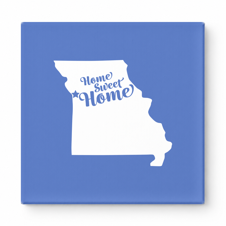 Home Sweet Kansas City — Missouri State Silhouette