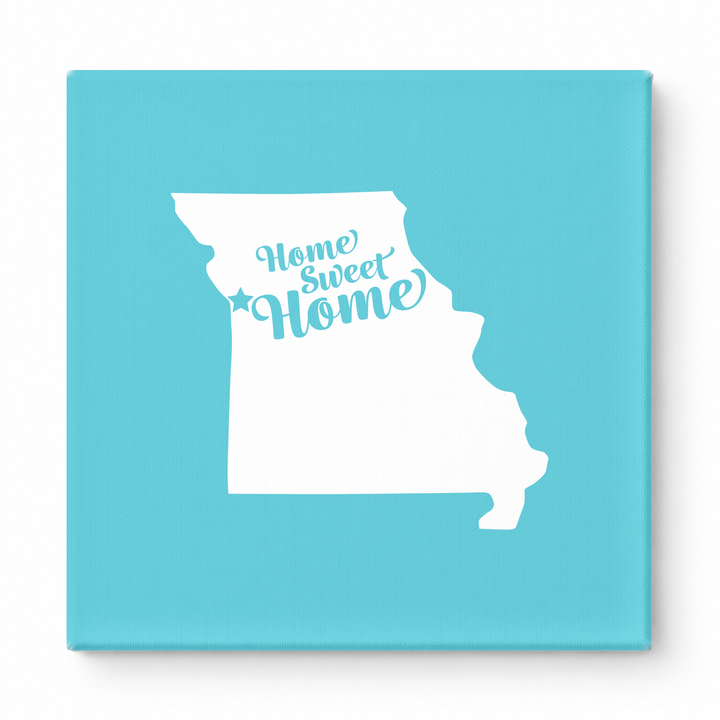 Home Sweet Kansas City — Missouri State Silhouette