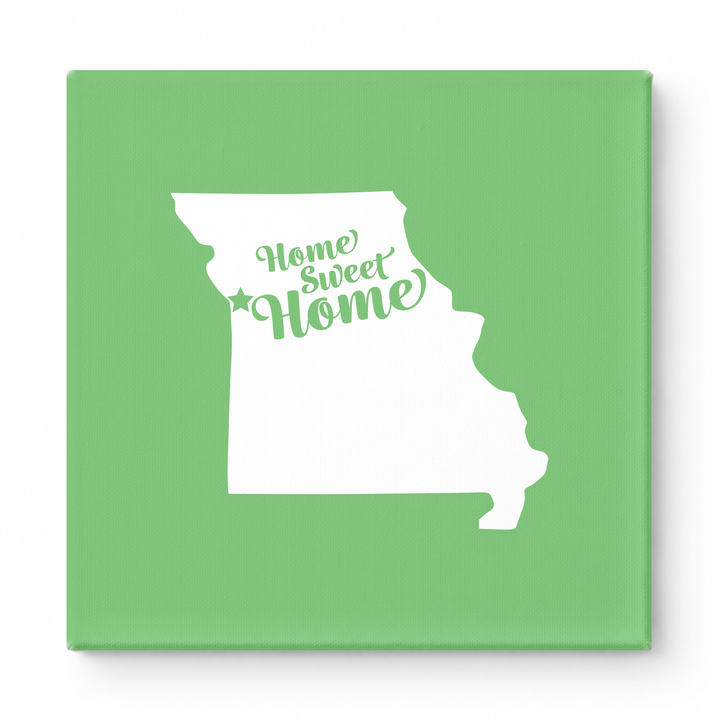 Home Sweet Kansas City — Missouri State Silhouette
