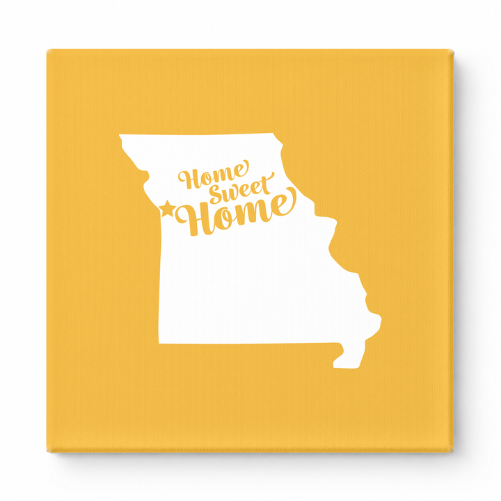 Home Sweet Kansas City — Missouri State Silhouette