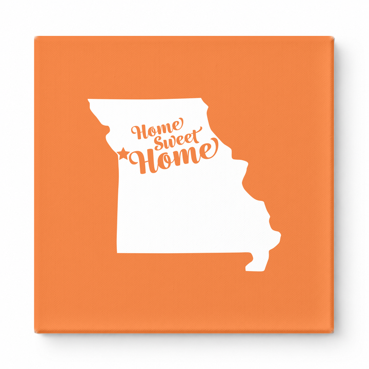 Home Sweet Kansas City — Missouri State Silhouette