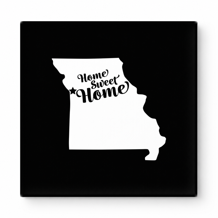 Home Sweet Kansas City — Missouri State Silhouette