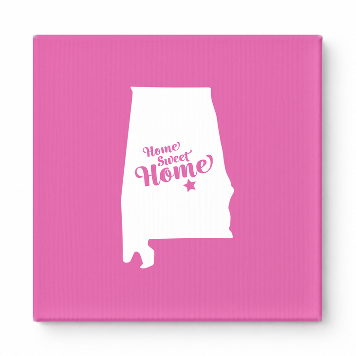 Home Sweet Montgomery — Alabama State Silhouette