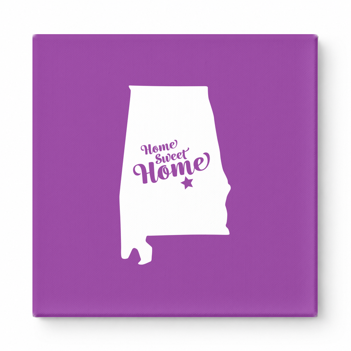 Home Sweet Montgomery — Alabama State Silhouette