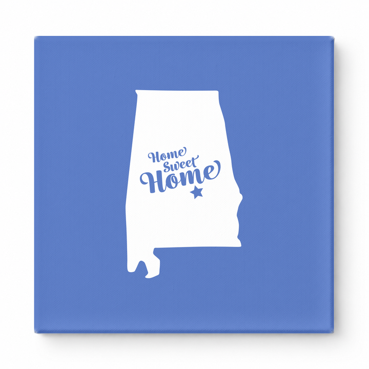 Home Sweet Montgomery — Alabama State Silhouette