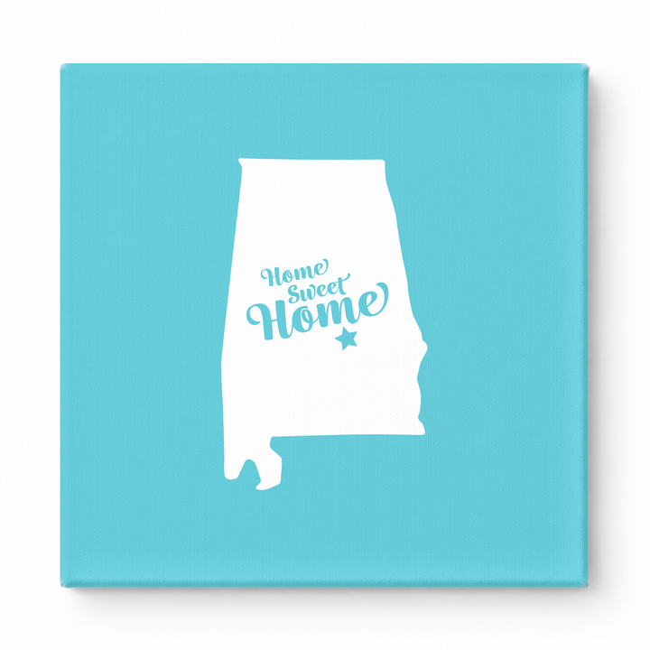 Home Sweet Montgomery — Alabama State Silhouette