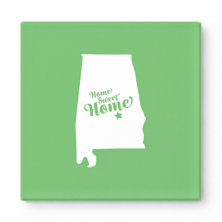 Home Sweet Montgomery — Alabama State Silhouette