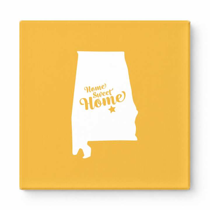 Home Sweet Montgomery — Alabama State Silhouette
