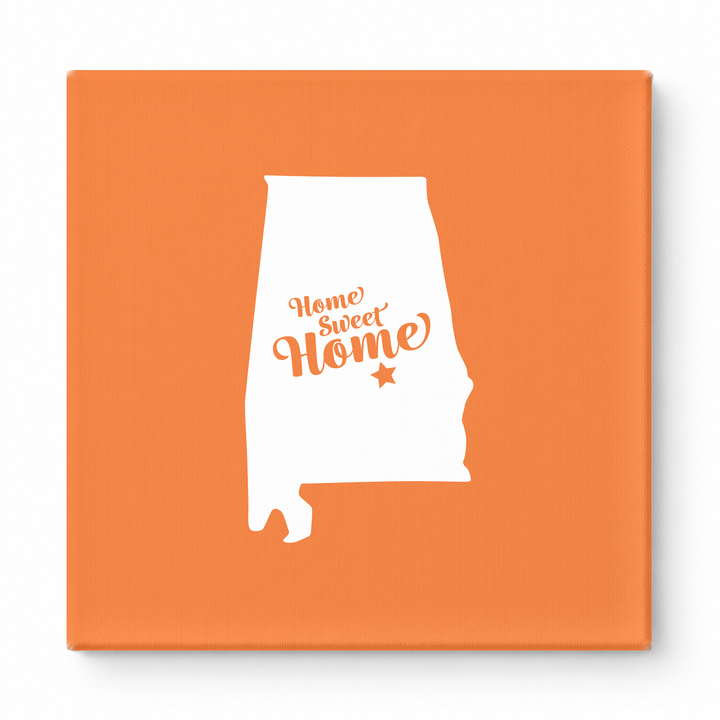 Home Sweet Montgomery — Alabama State Silhouette