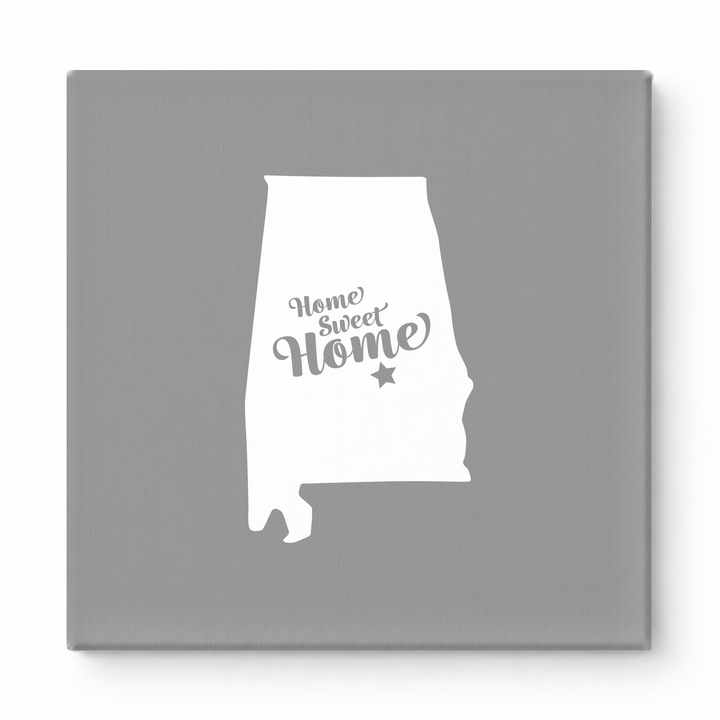 Home Sweet Montgomery — Alabama State Silhouette